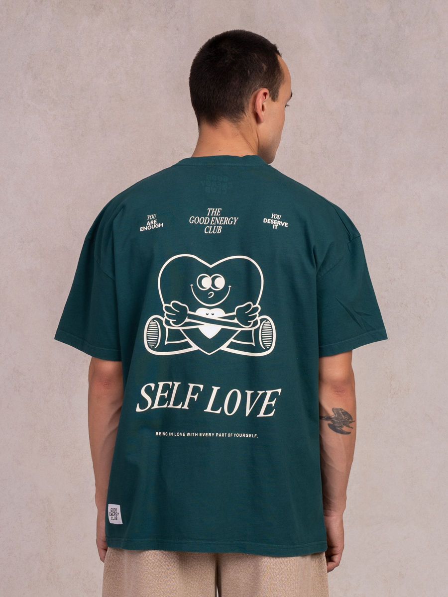 Self Love Shirt grün