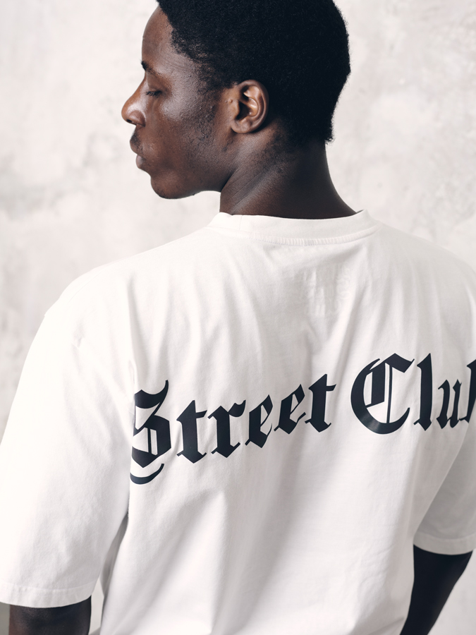 Streetclub Shirt Reflective White